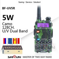 Рация Baofeng 5 Вт UV-5R, Двухдиапазонная камуфляжная рация UV5R 5 Вт, Любительское радио, H/L UHF VHF двухсторонняя радиосвязь UV 5R HF трансивер, 1 шт./2 шт., UV-82 1005002516261078