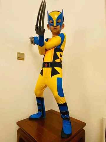 Детский карнавальный костюм «Росомаха» для мальчиков, нарядное платье супергероя на Хэллоуин/карнавал 1005002518405197