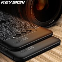 Противоударный чехол KEYSION для Black Shark 4 4 Pro, кожаная текстура, Мягкая силиконовая задняя крышка для телефона Xiaomi Black Shark 4 4 Pro 1005002519116317