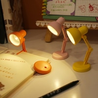 Мини-Книжный светильник, складной светодиодный настольный светильник для чтения для дома, комнаты, компьютера, ноутбука, Ночной светильник с защитой для глаз 1005002523033407