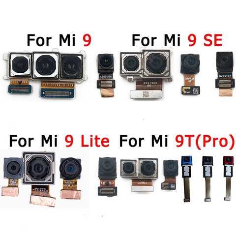Оригинальная передняя и задняя камера для Xiaomi Mi 9T Pro Mi9 SE Lite, ремонт Селфи, фронтальная, задняя, задняя, гибкая, модуль камеры, запасные части 1005002523293033