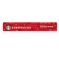 Кофе в капсулах Starbucks Holiday Blend Limited Edition, средняя обжарка, для системы Nespresso, 10 капсул 1005002524226989