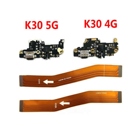 Материнская плата гибкий кабель для замены для Xiaomi Redmi K30 4G 5G Poco X2 Micro usb зарядная плата с микрофоном 1005002533833219