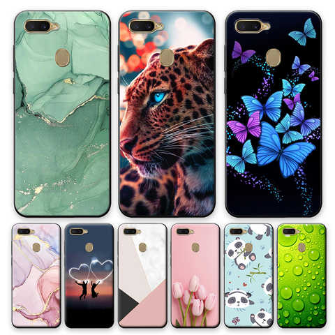 Чехол для OPPO A7, чехол для OPPO A5S AX5S 6,2 дюйма, модная защитная задняя крышка для OPPO AX7 A7N, силиконовый мягкий ТПУ, классный чехол для телефона, Coque 1005002558704871