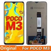 Оригинальный ЖК-дисплей 6,53 ''для Xiaomi Poco M3, экран, сенсорная панель, дигитайзер M2010J19CG M2010J19CT, ЖК-дисплей для Poco M3 Pro 1005002562972586