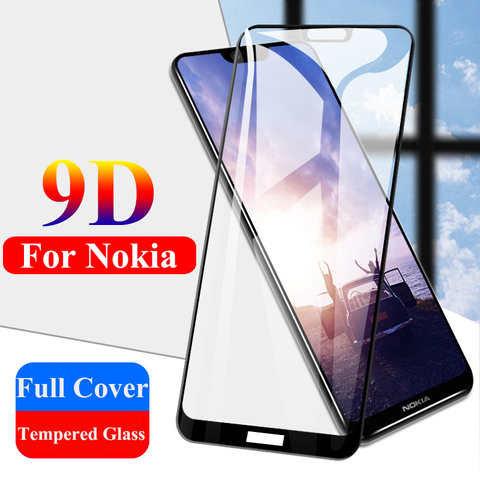 Закаленное стекло 9D HD для Nokia 4,2, 3,2, 5, 4, 3, 2, 1 Plus, X5, 5,1 Plus, 3,1, 2, 1, защитная пленка для экрана 1005002574310289