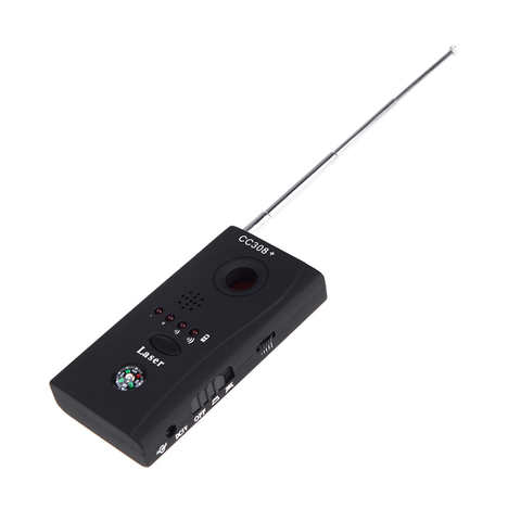 Беспроводной детектор сигнала объектива камеры CC308 с полным диапазоном сканирования + обнаружение радиосигнала волны камера полного диапазона Wi-Fi RF GSM устройство трассировщик 1005002588820224