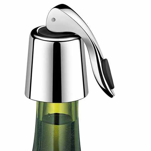 Пробка для бутылки вина Нержавеющая сталь многоразовые герметичная силиконовая бутылка для напитков упаковщик вино свежий заставки Кухня Барные инструменты 2021 1005002594299209