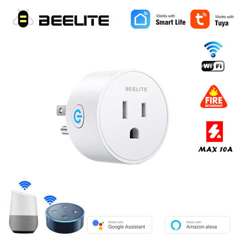 Умная розетка Beelite с таймером и поддержкой Alexa, 10 А 1005002611357972