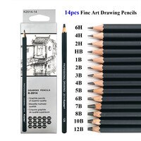 Ручка для рисования с ультратонкой линией, ручка-маркер для рисования, Φ, 6H, 4H, 2H, Hb, B, 2B, 3B, 4, B, 5B, 6B, 7B, 8B, 10B, 12B 1005002617239816