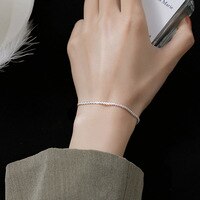 Браслет-цепочка Женский, регулируемый, с серебряным покрытием 1005002641560190