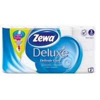 Туалетная бумага ZEWA DELUXE, 3 слоя, 8 рулонов 1005002650818879