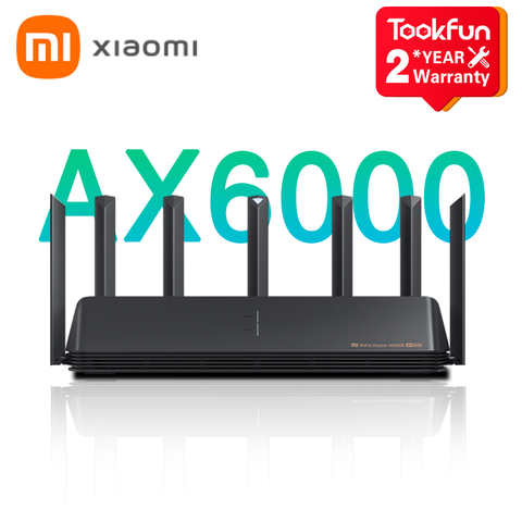 Беспроводной маршрутизатор Xiaomi AIoT AX6000 сетчатый WiFi6 VPN двухчастотный 512 Мб полный гигабитный ретранслятор усилитель сигнала PPPoE 1005002662240052