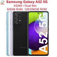 Samsung Galaxy A52 телефон, экран 6,5 дюймов, Восьмиядерный, 6/8 ГБ ОЗУ 1005002686022886
