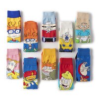 Мужские носки, забавные носки в стиле аниме, хип-хоп, индивидуальные носки в стиле аниме, мультяшная мода, skarpety, высокое качество шитья, носки с узором 1005002687579948