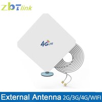 Наружная широкополосная Wi-Fi антенна Hi-Gain 3G 4G LTE 35dBi, SMA TS9 CRC9 3 метра RG174, кабельная антенна для маршрутизатора 1005002688212980