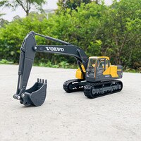 Модель Экскаватора Volvo Bburago 1:50, детская игрушка из литья под давлением, подарок для парня, имитация коллекции легкосплавных автомобилей 1005002688648893