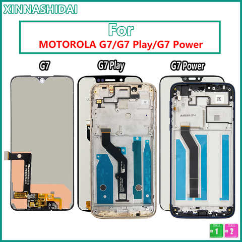 ЖК-дисплей для Motorola Moto G7 Play, сенсорная панель с дигитайзером в сборе, запчасти для Motorola Moto G7 Play, xtчила, G7, xtмонтировка 1005002717430335