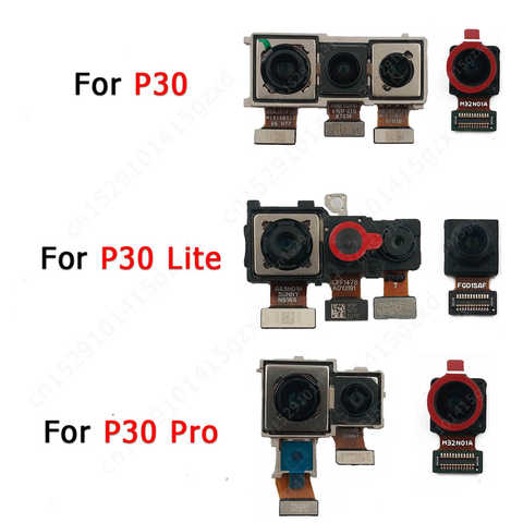 Передняя Задняя камера для Huawei P30 Pro Lite задняя фронтальная задняя селфи маленькая Гибкая камера Модуль Замена запасные части 1005002732854058