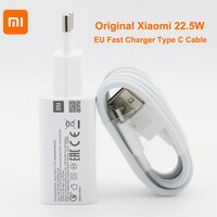 Оригинальное быстрое зарядное устройство Xiaomi быстрое зарядное устройство QC3.0 22,5 Вт адаптер для быстрой зарядки USB Type-C кабель для Mi 9 8 CC9 E A3 Redmi Note 8 9 Pro 1005002745199773