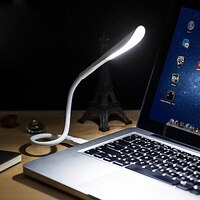 Портативный мини-ноутбук с USB, светодиодный сенсорный светильник, настольная лампа с регулируемой яркостью для внешнего аккумулятора, кемпинга, ПК, ноутбуков, книг, ночной Светильник 1005002759064533