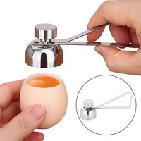 Новинка металлический нож для открывания яиц в виде яиц вареное для ракушек из нержавеющей стали 304, сырое Оригинальное кухонное приспособление Egg нож для ракушек 1005002767372334