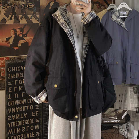 Куртка женская свободного покроя, уличная одежда в стиле Харадзюку, уютная Классическая Дизайнерская верхняя одежда для колледжа, 3 цвета, на осень 1005002779362419