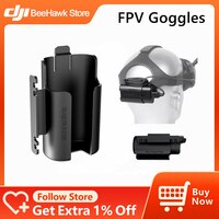 SUNNYLIFE DJI FPV Goggles V1 / V2 зажим для аккумулятора с намоткой для кабеля повязка на голову чехол для хранения батареи зажим держатель 1005002820001143