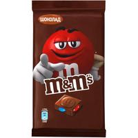 M&M`s шоколад  Молочный разноцветные драже, 125г 1005002822725347