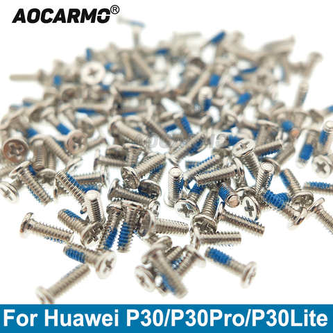 Aocarmo 100 шт. для Huawei P30 Pro /P30 Lite вибратор винт внутри материнской платы средняя рамка Болты Винты Замена запасные части для ремонта 1005002829948318