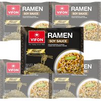 5 упаковок Лапши быстрого приготовления VIFON PREMIUM - Рамен, с соевым соусом и морскими водорослями (RAMEN), 80 г - 5 штук 1005002836478608