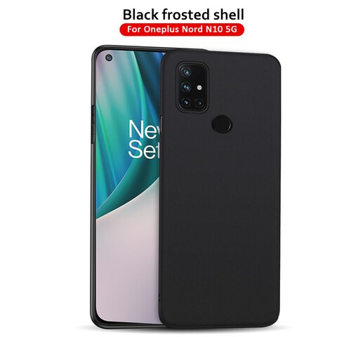 Силиконовый чехол для телефона для OnePlus Nord CE 5G N100 N10 матовые защитные чехлы Чехол для One Plus Nord CE тонкий чистый черный чехол Caqa 1005002836908421