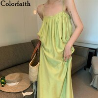 Colorfaith/Новинка 2021, женские летние платья для вечеринок, большой размер, сарафан с открытой спиной, праздничное сексуальное бальное платье, женское винтажное длинное платье DR7039 1005002841762760