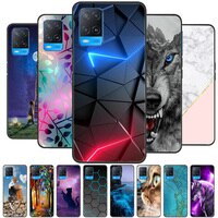 Высококачественный защитный чехол для Oppo A54 чехол телефона Мягкая силиконовая задняя накладка из ТПУ чехол s Тонкий Высококачественный защитный чехол для Oppo A54 4G чехол 6,51 ''CPH2239 Чехлы для OPPOA54 54 глобальной 1005002843504873