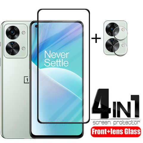 4-в-1 для Oneplus Nord 2T стекло для Oneplus Nord 2T Защита экрана для Oneplus Nord N100 N200 N20 CE 2 Lite 5G 2T стекло для объектива 1005002847720816