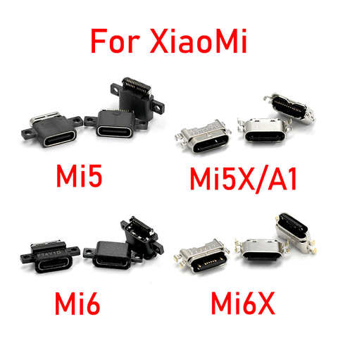 5 штук в наборе USB зарядный порт Разъем для Xiaomi Mi A1 A2 A3 5X 6X 5S плюс 5C 5 6x Зарядное устройство Разъем Запчасти для авто 1005002855678148