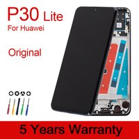 ЖК-дисплей для Huawei P30 Lite, дисплей с рамкой для замены, параметры L21A, LX1A, LX1M, LX2, LX3, для HUAWEI Nova 4e 1005002866997128