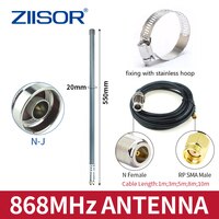 Уличная LoRa антенна 868 МГц Helium Bobcat Miner 868 МГц Hotspot антенны для Lorawan Long Range 3D-FB кабель RP SMA Male 1005002869776328