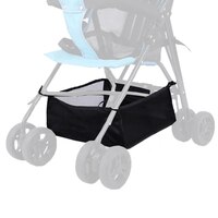 Органайзер для детской коляски, Портативная сумка для хранения, подставка для бутылки, держатель для багги, черная подвесная корзина, аксессуары 1005002871816508