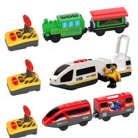 RC электрический вагонный состав грузовик магнитный поезд литья под давлением слот игрушечных автомобилей подходит для деревянная железная дорога железнодорожные пути для дня рождения, рождественский подарок 1005002879653510