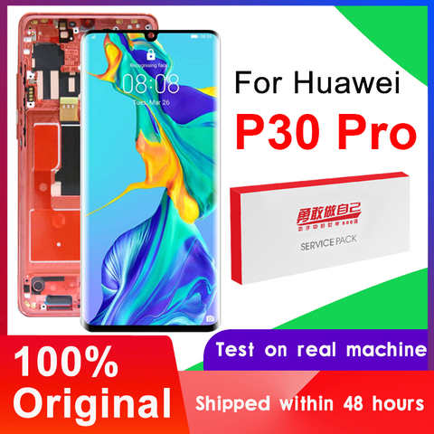 100% Оригинальный 6,47 "Сменный дисплей для Huawei P30 Pro ЖК-дисплей с сенсорным экраном и дигитайзером в сборе для планшетов искусств 1005002884551329