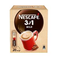 NESCAFÉ 3в1 Мягкий, напиток кофейный, растворимый, порционный, короб 20 порций по 14.5г 1005002885045558