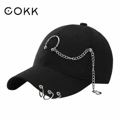 Черная кепка COKK, Женская однотонная бейсболка, бейсболка, кепка, Кепка от солнца, Повседневная Кепка в стиле хип-хоп для мужчин, унисекс, Bone 1005002897617278
