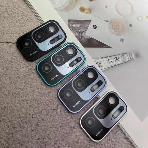 Металлическая крышка кольца объектива камеры для Xiaomi Redmi Note 10 Note10 защита из закаленного стекла для Xiaomi Mi Poco M3 Pro M3Pro 1005002907152734