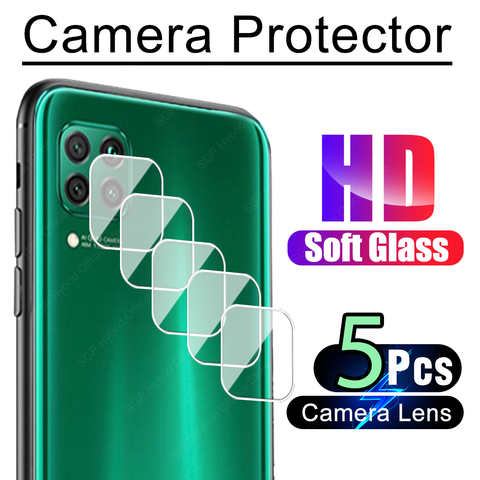 5 упаковок Защитное стекло для объектива камеры для Huawei P40 Lite E P Smart Z 2019 2020 2021 Mate 40 Pro Plus закаленная пленка 1005002907750767