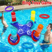 Надувное кольцо с зажимом, надувное кольцо с зажимом, игрушка для игры в бассейн, Детская уличная игрушка для бассейна, пляжа, летняя водная игрушка 1005002914168025
