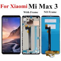ЖК-дисплей 6,9 дюйма для Xiaomi Max 3 MI Max 3 Max3 M1804E4A, сенсорная панель, экран с дигитайзером в сборе с рамкой, ЖК-дисплей 1005002915582243