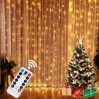 Гирлянда с USB-разъемом, Сказочная Гирлянда-занавеска, светильник ственсветильник освещение, Рождественский Декор для дома, праздничный декоративный новогодний светильник 1005002917505626