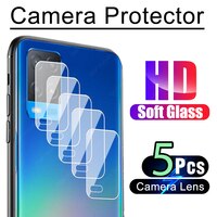 5 упаковок Защитное стекло для объектива камеры Oppo A54 A12 A15 A31 A52 A53 A72 A73 A74 A91 A92 A94 5G A5 A9 2020 стеклянная пленка 1005002930171571