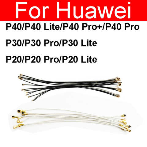 Коаксиальный Wi-Fi Разъем Антенна гибкая лента для Huawei P20 P30 P40 Pro P30 Lite P40 Lite P40 Pro + антенна сигнальный гибкий кабель Запчасти 1005002938321100